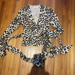 Leopard Print Top